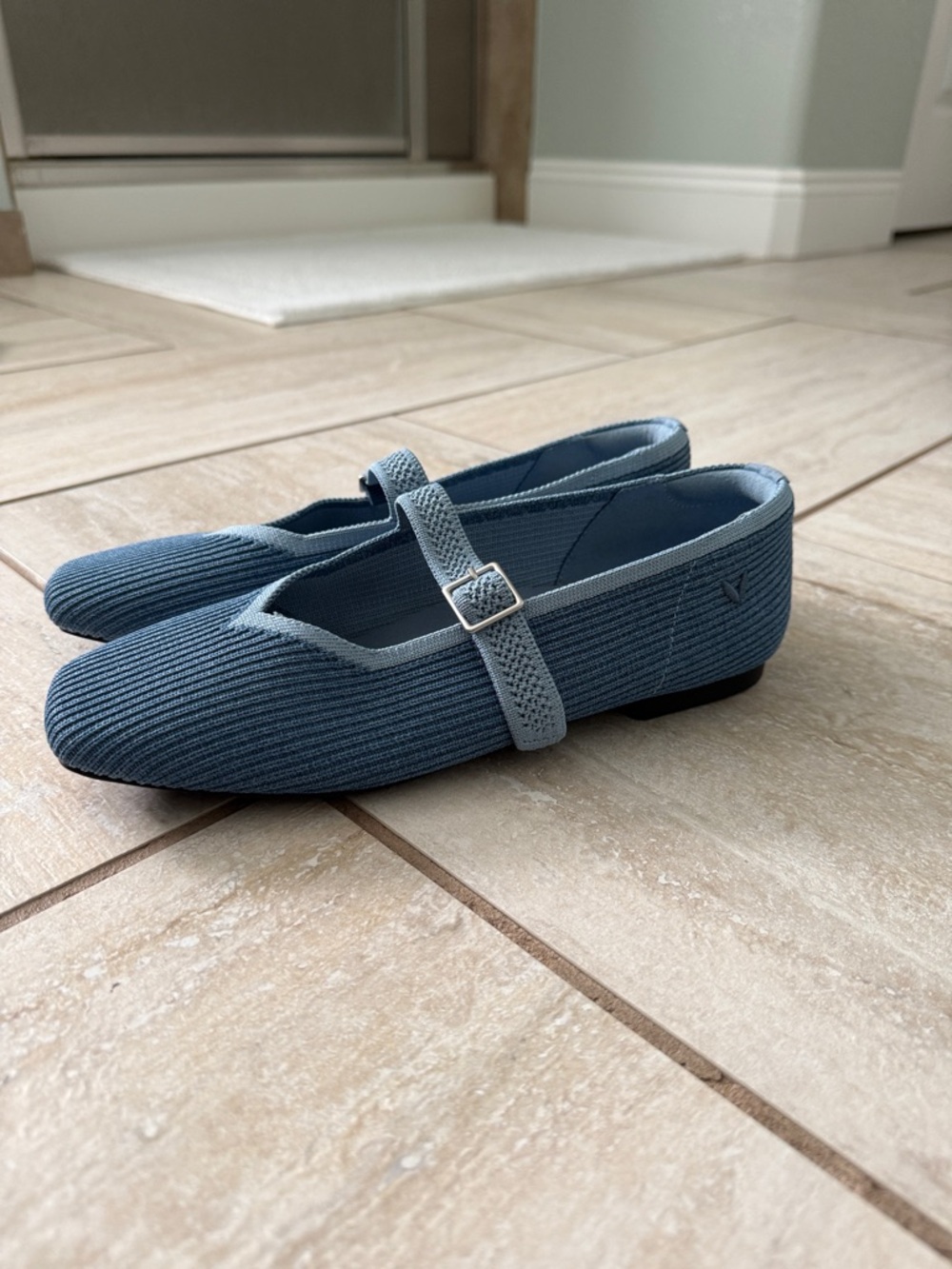 VIVAIA Margot Square Toe Mary Jane Ribbed Knit - Picture 8 of 15